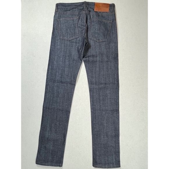 Naked & Famous Blue Super Skinny Guy Stretch Selvedge Denim Jeans Sz 32 Japanese - Picture 3 of 10